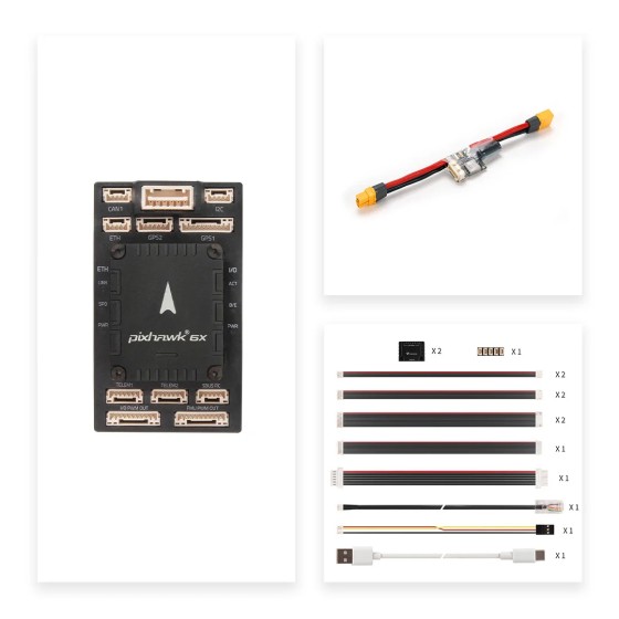 Wholesale Price the Most Popular Holybro Buzzer Indicates Pixhawk 6X Mini Set+M10 Gps Safety Switch Protects FPV Accessory